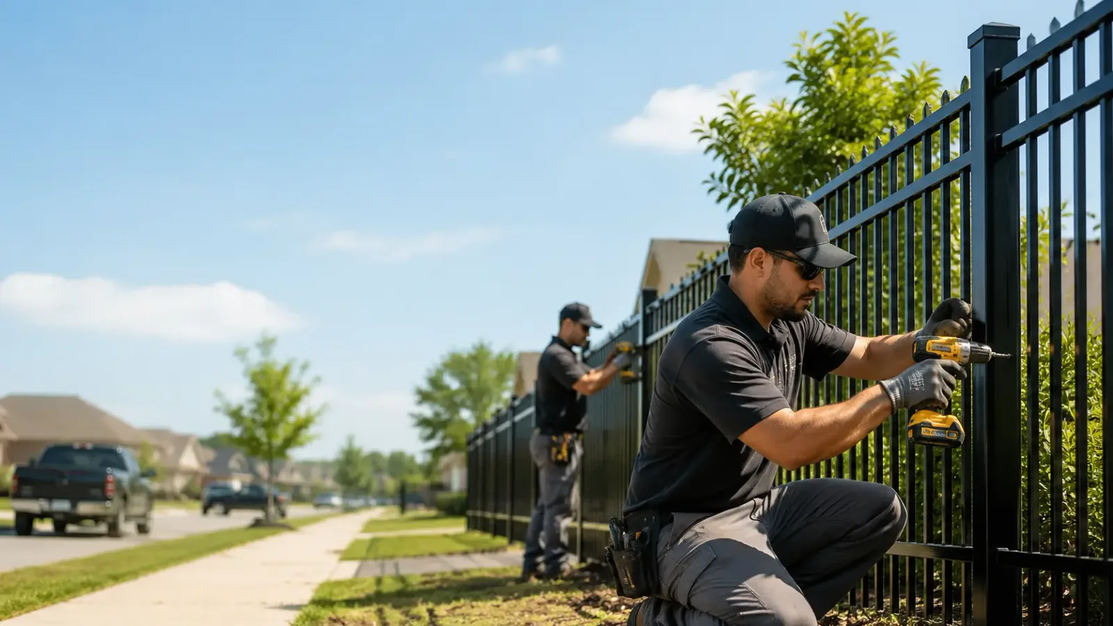 Metal Fence Installation in Somerville, TN